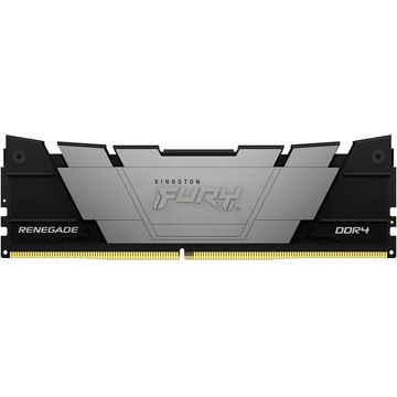 Модуль памяти Kingston 32GB DDR4 3200 FURY Renegade Black XMP Non-ECC Unbuffered DIMM (Single Module) 2RX8 16-19-19 1.35V 288-pin 16Gbit