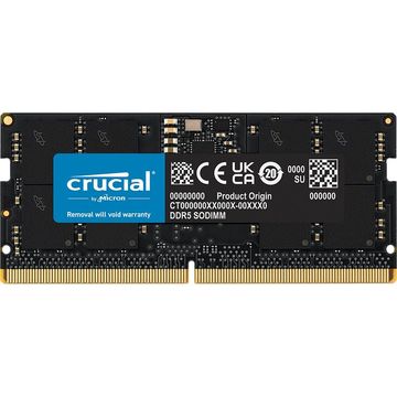 Модуль памяти 32GB Crucial DDR5 5600 SO DIMM Classic Laptop Memory Non-ECC, CL46, 1.1V, DRx8
