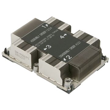 Пассивный кулер ALSEYE ASI3647-A4HCA1UHZP0067PS (SNK-PO067PS) 1U Narrow,3647,Material :CU FIN+AL Base+CU Plate+4HP Dimension:L108*W78*H25.5mm,Fin pitch:1.47mm,Fin thickness:0.2mm,Power dissipation:205