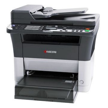 Kyocera FS-1125MFP A4, МФУ, лазерное, черно-белое, 25стр/мин, 600dpi, 390МГц, 64Мб, 40АПД, USB/Ethernet, 1000стр/картридж, (1102M73DZ2)