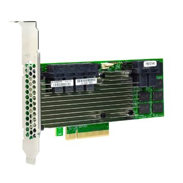 RAID-контроллер Broadcom 9361-24i SGL (05-50022-00) PCIe 3.0 x8 LP, SAS/SATA 12G, RAID 0,1,5,6,10,50,60, 24port(6*int SFF8643), Cache 4GB, 3324ROC, RTL  {5}