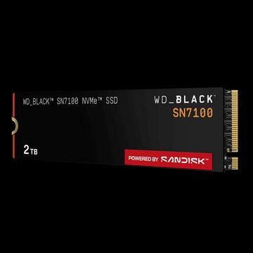 Твердотельный накопитель SSD Western Digital M.2 2280 2TB WD Black  WDS200T4X0E PCIe Gen4 x4, NVMe