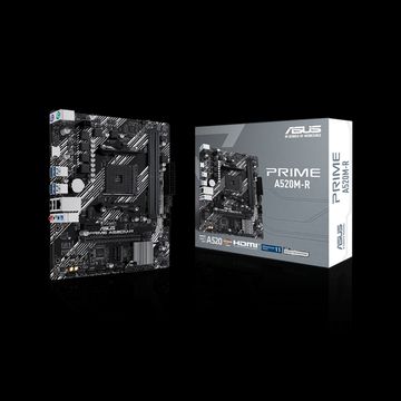 Материнская плата ASUS PRIME A520M-R AM4 mATX 2xDDR4 PCIEx16 PCIEx1 M.2 HDMI GLAN
