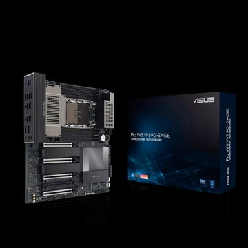 Материнская плата ASUS PRO WS W890-SAGE LGA4710 EEB 8xDDR5 7xPCIEx16