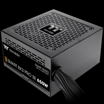 Блок питания Thermaltake Smart BX3 Pro SE/0650W/Non Modular/Non Light/Single Voltage/Analog/80 PlusBronze/EU/Non JP CAP/Etched Flat Cables/Gen 5