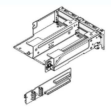Райзер-карта Lenovo ThinkSystem V3 2U PCIe Gen5 Riser 3/4-part 2 for Rear 10 slots 