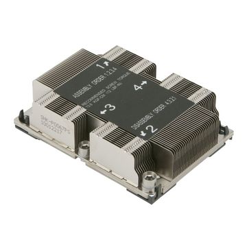Пассивный кулер SuperMicro SNK-P0067PS 1U, Intel LGA3647, Narrow, 205W