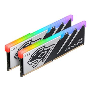 Модуль памяти Apacer DDR5 DIMM 6000-38 2048x8 32GB 1.35V OC Panther RGB DDR5 w/HS RP-K2 