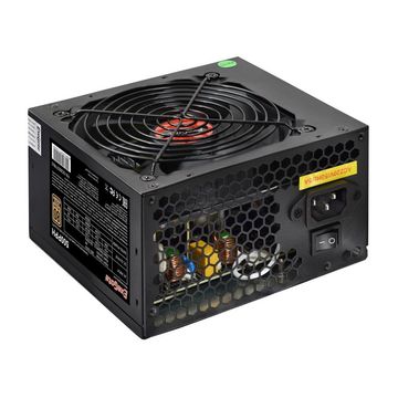 Блок питания 500W ExeGate 80 PLUS® Bronze 500PPH (ATX, APFC, КПД 88% (80 PLUS Bronze), 12cm fan, 24pin, 2x(4+4)pin, 4xPCI-E, 6xSATA, 3xIDE, black, Color Box)