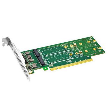 Адаптер LR-LINK LRNV95NF-L PCIe x16 to 4-Port M.2 NVMe SSD Adapter