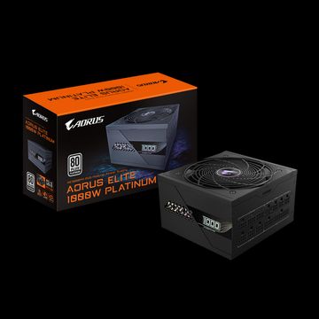 Блок питания ПК Gigabyte AE1000PM PG5 1000W, 80Plus, Platinum, Полностью модульный, PCIe Gen 5.1, ATX 3.0 compatible