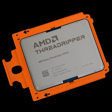 Центральный Процессор AMD RYZEN Threadripper 9970X OEM (Shimada Peak, 4nm, C32/T64, Base 4,0 GHz, Turbo 5,4 GHz, Without Graphics, L3 128MB, TDP 350W, sTR5)