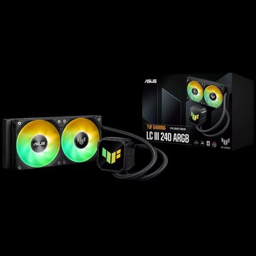 Жидкостная система охлаждения ASUS TUF GAMING LC III 240 ARGB /AIO COOLER,2IN1 ARGB FAN