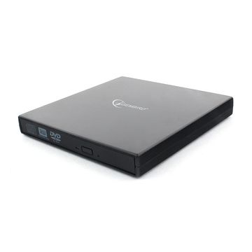 DVD±RW привод Gembird Внешний DVD-USB-02 USB 2.0 пластик, черный (099240)